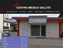 Tablet Screenshot of centromedicosalute.it